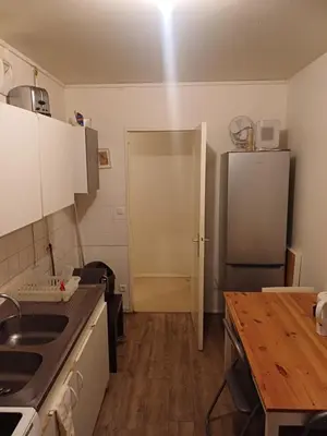 Cuisine ou kitchenette dans l'établissement Saphire tilleul