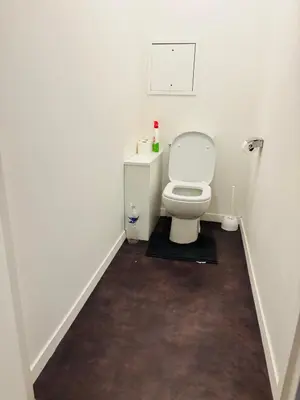 Salle de bains dans l'établissement Chambre spacieuse et lumineuse chez l habitant