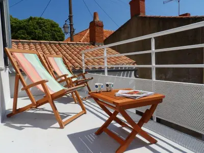 Balcon ou terrasse dans l'établissement Oasis