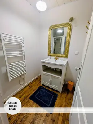 Salle de bains dans l'établissement Havre de paix