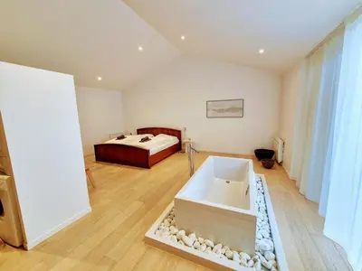 Un ou plusieurs lits dans un hébergement de l'établissement Maison 