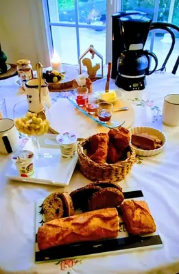Nourriture dans le B&B/chambre d'hôtes ou à proximité