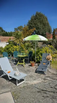Jardin de l'établissement Villa Les Palmiers