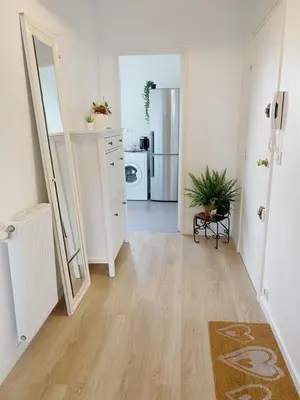 Cuisine ou kitchenette dans l'établissement Résidence, Beaujoire, Parking privé