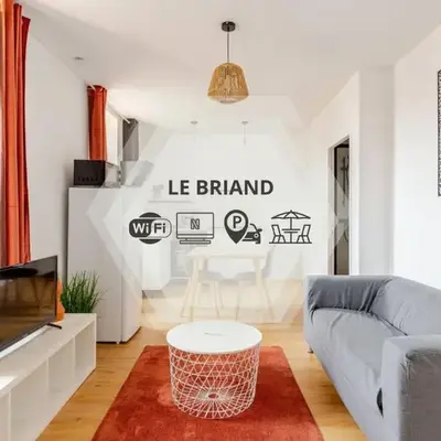 Le Briand - Centre Ville - Calme - Terrasse