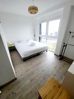 Un ou plusieurs lits dans un hébergement de l'établissement De Monzie 6pers Tv Wifi 2