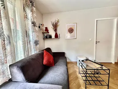 Coin salon dans l'établissement Sweet Home Two