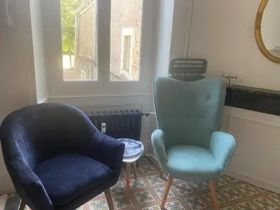 Coin salon dans l'établissement Domitille