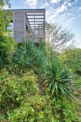 Jardin de l'établissement Renovated Chalet In The Heart Of Nature In Vendée