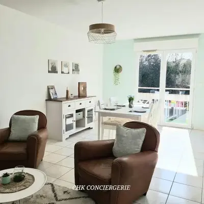La Balière T3 rénové terrasse 20min du Puy duFou