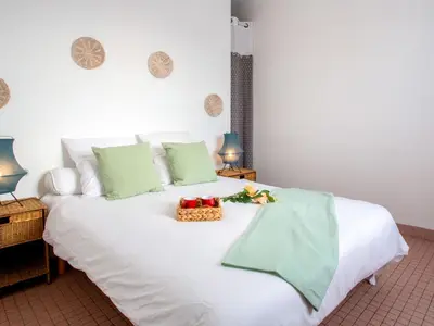 Un ou plusieurs lits dans un hébergement de l'établissement Holiday Home Fleur d'été by Interhome