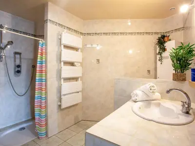 Salle de bains dans l'établissement Holiday Home Fleur d'été by Interhome