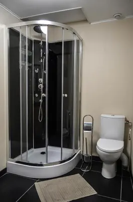 Salle de bains dans l'établissement Au domaine de la maisonnette