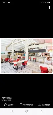 Restaurant ou autre lieu de restauration dans l'établissement mobil-home family 6 personnes, Camping 4 étoiles bois dormant vendée