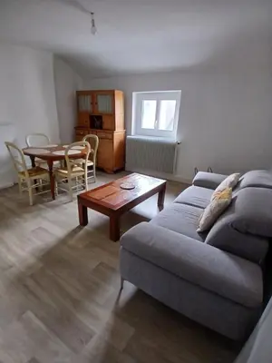 Coin salon dans l'établissement Appartement Doutre - 3e étage