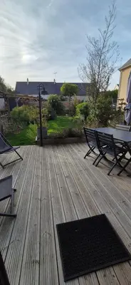 Paysage naturel près de la maison de vacances