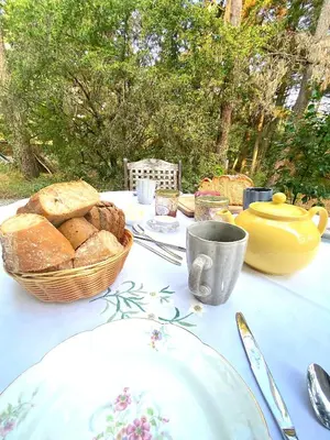 Nourriture dans la maison de vacances ou à proximité