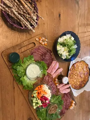 Nourriture dans le B&B/chambre d'hôtes ou à proximité