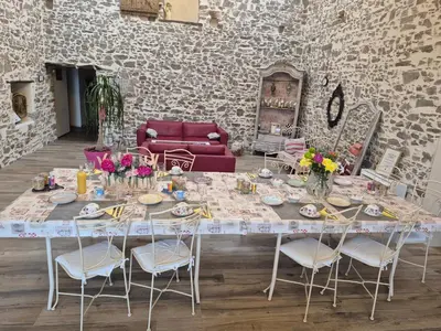 Boissons dans l'établissement Chambres d'hôtes LA GRANGE DU PA de LA GROLLE