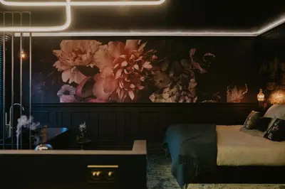 Coin salon dans l'établissement Concept Room l'Aparté