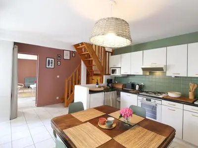 Cuisine ou kitchenette dans l'établissement Gîte familial entre Angers et Saumur - FR-1-622-104