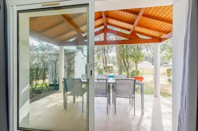 Balcon ou terrasse dans l'établissement Le 113 Dunes - Jardin parking proche plage