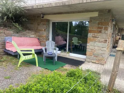 Jardin de l'établissement Studio à la campagne