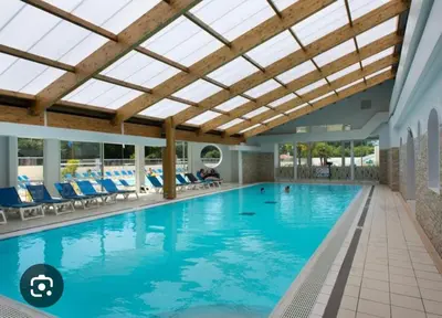 Piscine de l'établissement Mobil-home Saint Jean de mont ou située à proximité