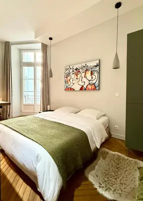 Un ou plusieurs lits dans un hébergement de l'établissement id-home le St Nicolas