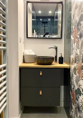 Cuisine ou kitchenette dans l'établissement id-home le St Nicolas