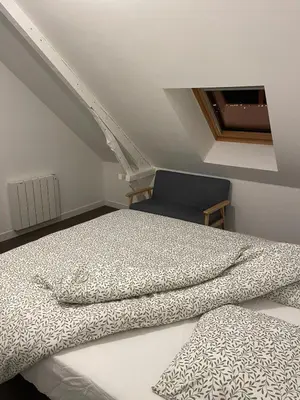 Un ou plusieurs lits dans un hébergement de l'établissement appartement complet