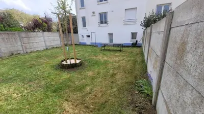 Jardin de l'établissement Appartement bord de mer, T4