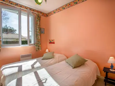 Un ou plusieurs lits dans un hébergement de l'établissement Holiday Home La Bruyère by Interhome