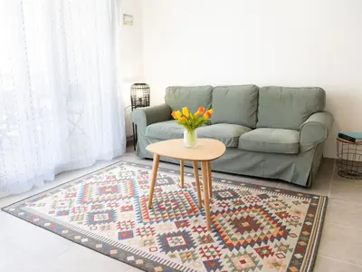 Coin salon dans l'établissement Apartment Atlantica-3 by Interhome