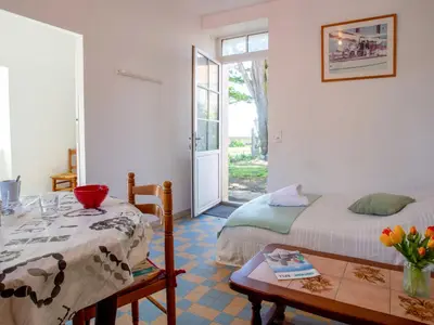 Un ou plusieurs lits dans un hébergement de l'établissement Holiday Home Rose-May by Interhome