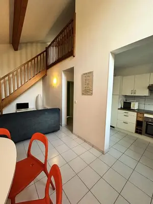 Cuisine ou kitchenette dans l'établissement Résidence Pie-11-pornichet - Location de Vacances - PORNICHET - Maison-057-60629 MAE-7441