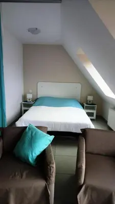 Un ou plusieurs lits dans un hébergement de l'établissement Résidence Estelle - PORNICHET - SAINTE MARGUERITE - STUDIO MAE-9711