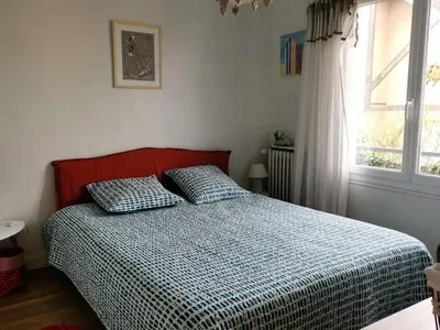 Un ou plusieurs lits dans un hébergement de l'établissement Résidence Bur-41-pornichet - Location de Vacances - PORNICHET - Maison - 014-60362 MAE-6151