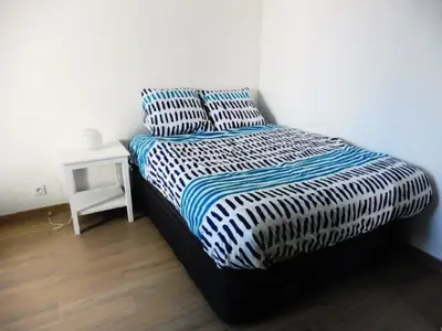 Un ou plusieurs lits dans un hébergement de l'établissement Résidence Lam-63-saint Marc Sur Mer - SAINT MARC SUR MER Petite maison 4 personnes MAE-6011
