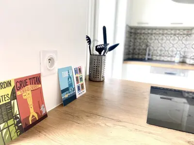 Bibliothèque dans l'appartement