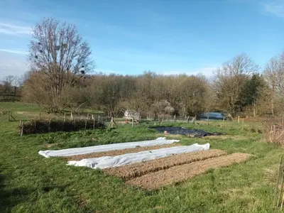 Paysage naturel près de la maison de vacances