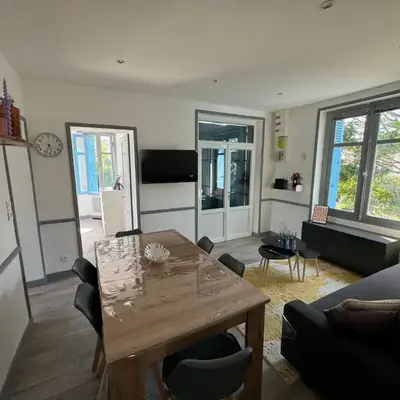 MYRTILLE - Maison 6 personnes avec jardin à 100m de la plage