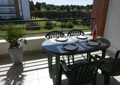 Balcon ou terrasse dans l'établissement Le Green Set