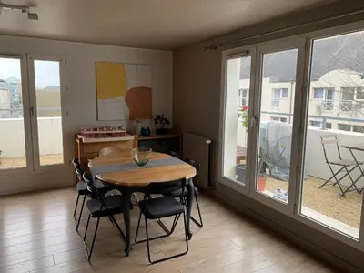 Plan de l'établissement Relaxant chambre à Île de Nantes