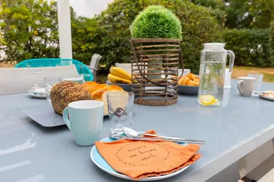 Nourriture dans la maison de vacances ou à proximité