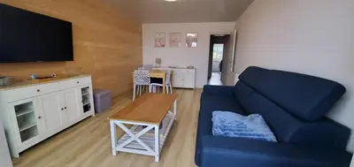 Télévision ou salle de divertissement dans l'établissement Mes vacances à la mer