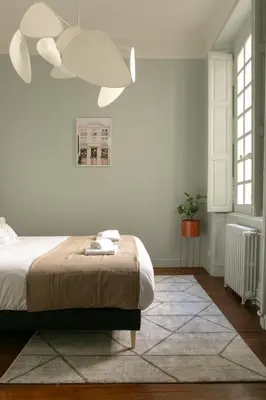 Un ou plusieurs lits dans un hébergement de l'établissement Le Turenne - Appartement 5 étoiles - hypercentre - parking privé