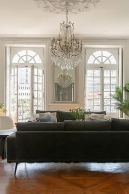 Coin salon dans l'établissement Le Turenne - Appartement 5 étoiles - hypercentre - parking privé