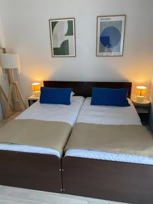 Un ou plusieurs lits dans un hébergement de l'établissement Apparteo Nantes