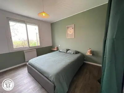 Un ou plusieurs lits dans un hébergement de l'établissement Gîte rustique dans le Marais breton vendéen, proche plages - FR-1-426-575